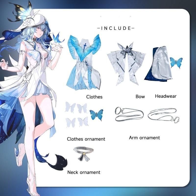 Wuthering Waves Shorekeeper Lady Cosplay Decoration Costume Performance Set