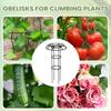 Gartenlaubengang Künstlerischer Landschaftspfahl Outdoor-Sonnenschirm-Rankturm Für Kletterpflanzen Blumen Erbsenbohne Tomate Clematis Fensterbank