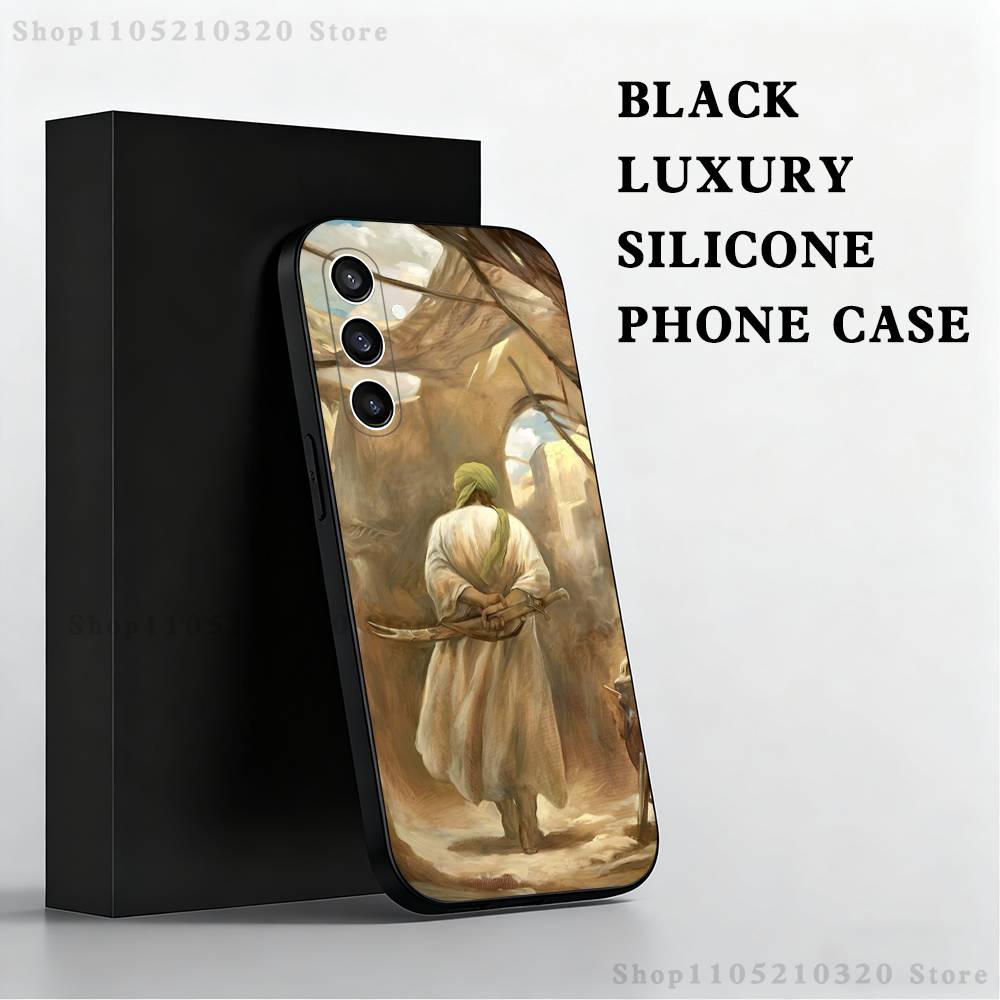 

Imam Hussain Shia Ali Phone Case For Samsung S25,S24,S21,S22,S23,S30,Ultra,S20,Plus,Fe,Lite,Note,10 Black Soft Shell SamsungS25plus 5G