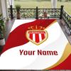 Custom Text Printed Rug Monaco FC Non Slip Floor Carpet For Home Room Decor