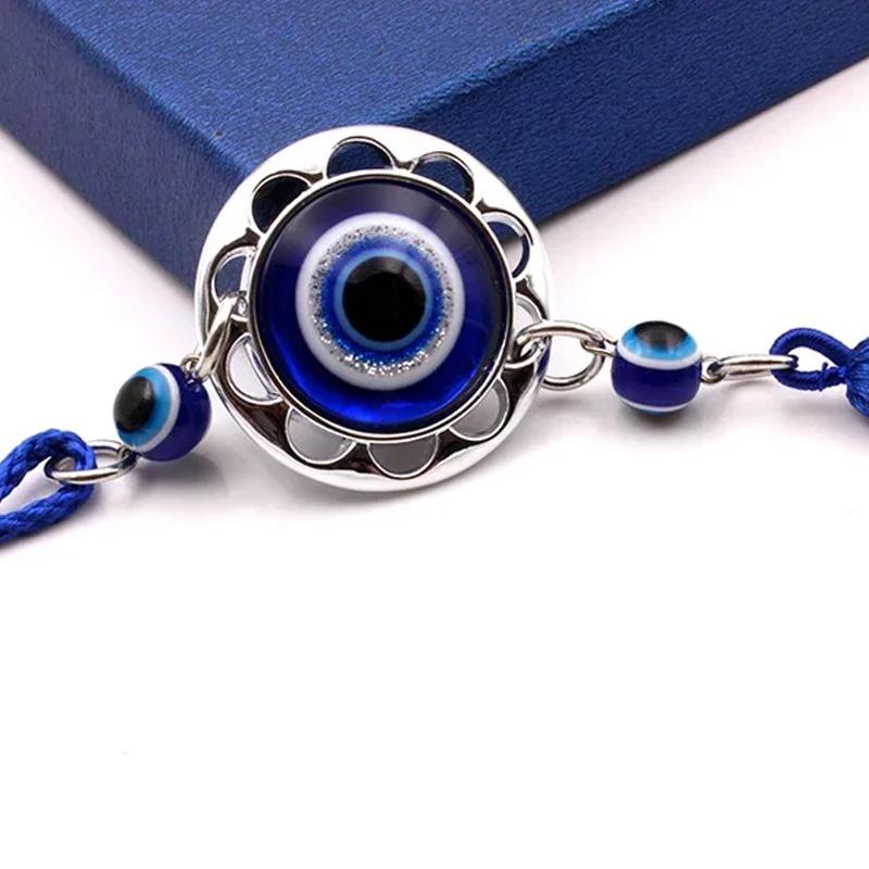 1 ks Démonské oko Autodoplňky Modré oči Retro přívěsek pro štěstí Dárky Ozdoby do auta Střapce