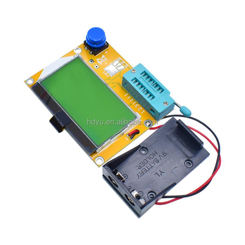 LCR-T4 ESR Instrument Transistor Tester Diode Transistor Capacitor Mos Mega328 Transistor Tester + Case
