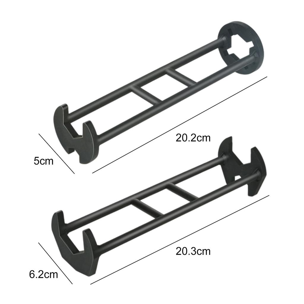 Basin Wrench Multifunctional Sink Wrench Four-jaw Hex Spanner Universal Plumbers Tool for Tight Spaces Kitchen Bathroom Home