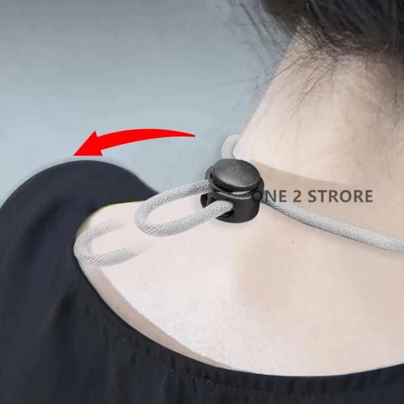 Portable Lanyards Credential Holder Transparent Retractable Badge Reel Lanyard Nurse Work Removable ID Card Holder Cover