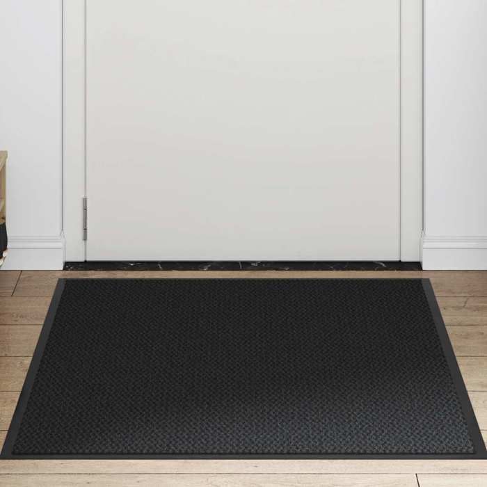 VidaXL Black Doormat 90x120 Cm 4105562
