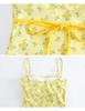 Korean Floral Tube Top Bikini for Women - Slimming & Whitening, Perfect for Beach and Hot Springs
