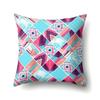 Geometric Graffiti Pillow Cover Cartoon Pattern  Lumbar  Sofa    Cushion