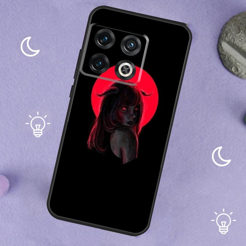 Aesthetic Devil Woman Bad Girl For OnePlus 15 13 12 11 13R 12R 10R 13T 10T 8T Case For OnePlus Nord 5 CE 3 2 4 Lite N20 N30