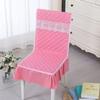 Anti-dirty Dining Table Chair Cover Thickened Stool Slipcover  Chair Backrest Cushion