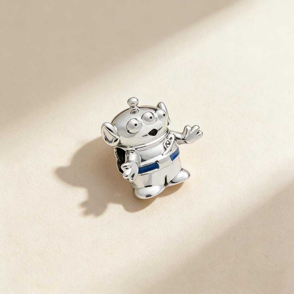 Toy Story Monsters, Inc.Stitch,Dumbo,Winnie the Pooh,Charm Beads Dangle Fit Snake Bracelet Necklace Beads For Diy Jewelry