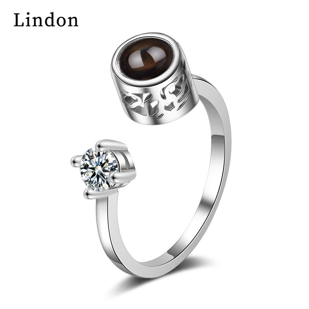 Lindon Women  Zircon Rings Party Fine Jewellery Ring