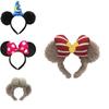 Cartoon Minnie Mickey Ear Headband For Adults And Children Cute And Sparkly Butterfly Bow Hair Accessories