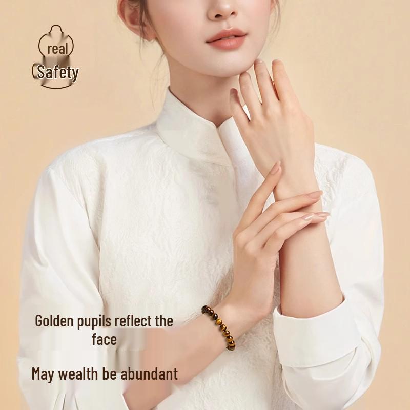 

Официальные бусины из кристалла Тигровый глаз цвета «Яркий лаймовый» для изготовления украшений своими руками High Quality 6A+ Yellow Tiger Eye - 6mm