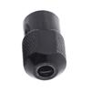 5-teiliges Ersatz-Bohrfutter mit Schnellspannbohrfutterschaft, Drehwerkzeug, Schnellwechsel-Bohrfuttermutter-Adapter-Kit für Dremel M8 x 0,75 mm