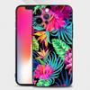 Shell For Iphone 14 13 12 11 Pro Max Mini Xs Max Xr X 7 8 Plus 6s Soft Silicone Case Cover Fundas Vintage Banana Leaf Flower