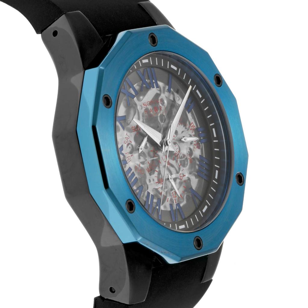 [Sonne] Watch H026 Blue Dial Stainless Steel Automatic Winding 43MM Watch H026BU-BK Men's Black