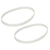 2Pcs Lathe Belt Transparent Polyurethane Transmission Accessory Replacement Part for 8x14 Mini Lathe 1.5Mx94 Teeth