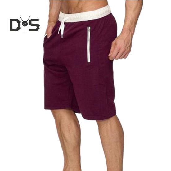 

Мужские шорты с эластичной талией, регулируемые на шнурке, повседневные спортивные шорты, однотонные, с поясом и карманом, фитнес-шорты XL вино красного