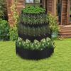 4Pcs Plant Grow Bag Heavy Duty Raised Garden Bed for Outdoor Planting Flower