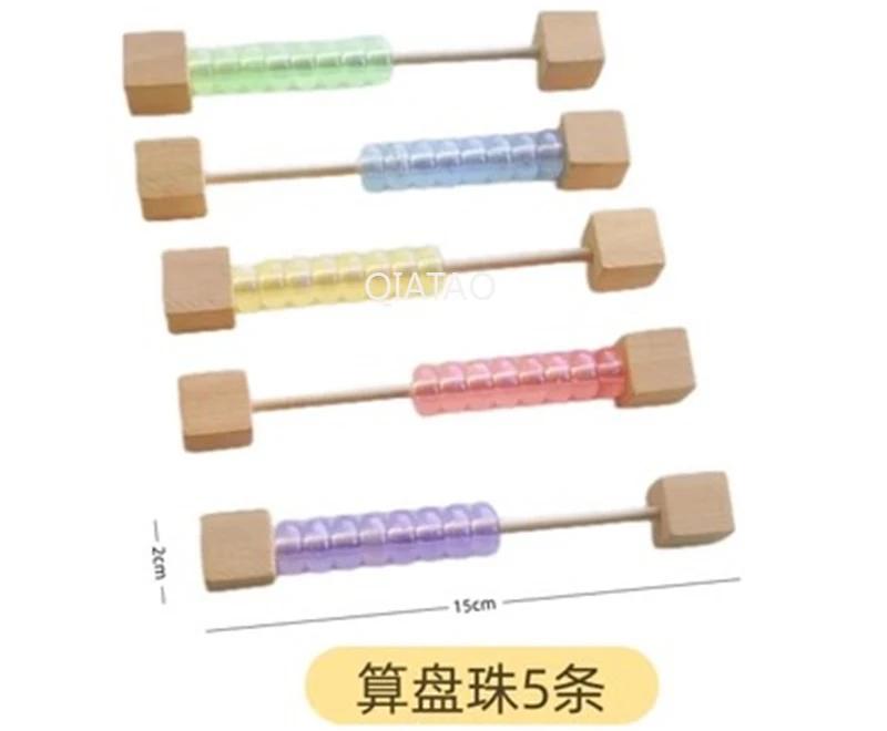 DIY Wood Accessories Montessori Busy Board Castle Sheep Animal Whales Bus Wall Toy Training Material Pack Educational Toy For Ch