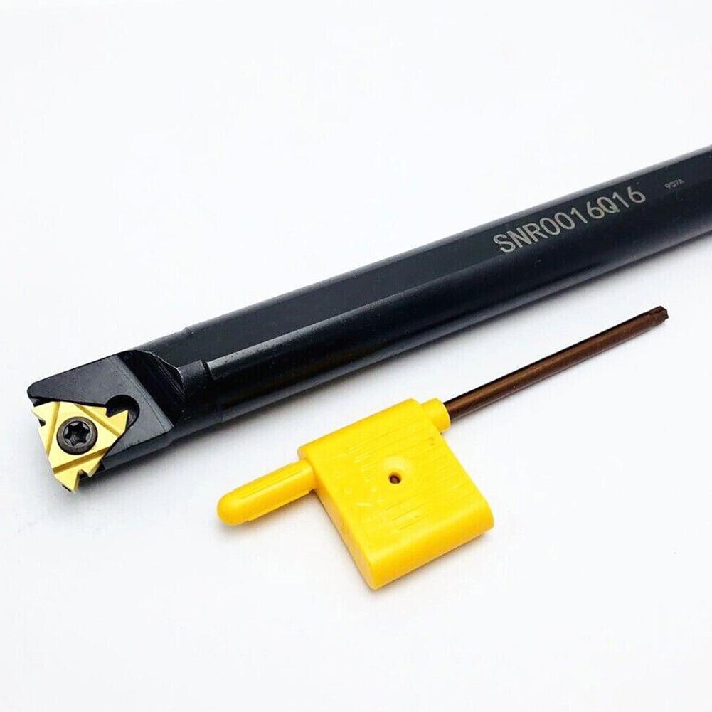 + 10 Stück 16IR AG60 Hartmetalleinsatz 5/8 Zoll CNC-Drehmaschine SNR0016Q16