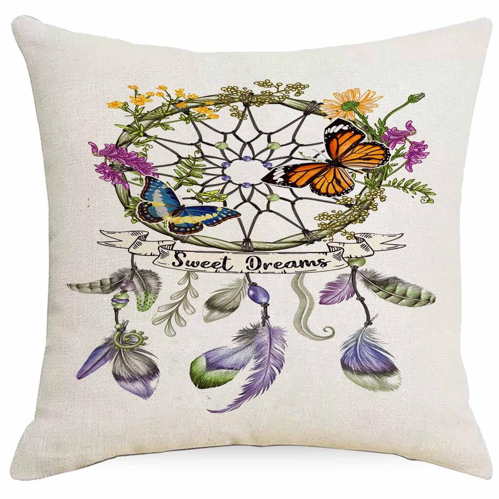 Cloth Dreamcatcher Series Cushion Cover Home Sofa Decoration Pillow Cover