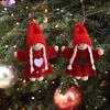 Christmas Tree Snowman Dolls Hanging Ornament Xmas Tree Decorations Snowman Figurines for Wall Festivals Office Home Windows