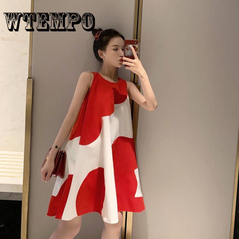 Elegant Dress Women Oversize Dress 2019 Spring Summer New Korean Fashion Loose Casual Dresses