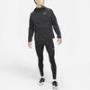 Nike Sport Training Running Packable Hooded Jacket With Sun Protection Men Jackets Black CZ9071-010