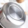 5Pcs Food Storage Bowl Easy To Clean Multi Functional Stainless Steel Bowl for Home Kitchen Camping Picnic