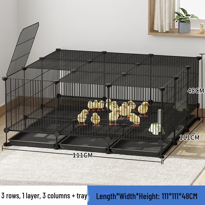 Extra-Large Chicken Coop: Thickened Brooding, Breeding & Nesting Cage for Home Use