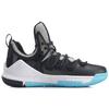 Li Ning Sixth Man 2019 Comfortable Low Top Basketball Shoes Men sneaker Black White ABAP017-1