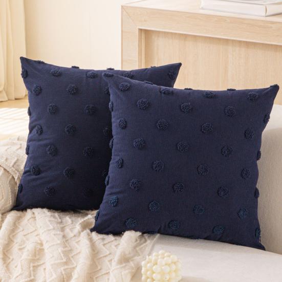 Pillow Cover Corduroy Towel Embroidered Decorative Soft Pillowcase Home Living Room Sofa Bedroom Throw Pillow Case