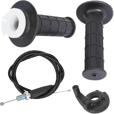 Mini Bike Throttle Assembly Throttle Cable For Honda XR50R XR70R CRF50 CRF70 XR75 XR80R Z50R XR100R Pit Bike Dirt Bike 22Mm Twist Throttle