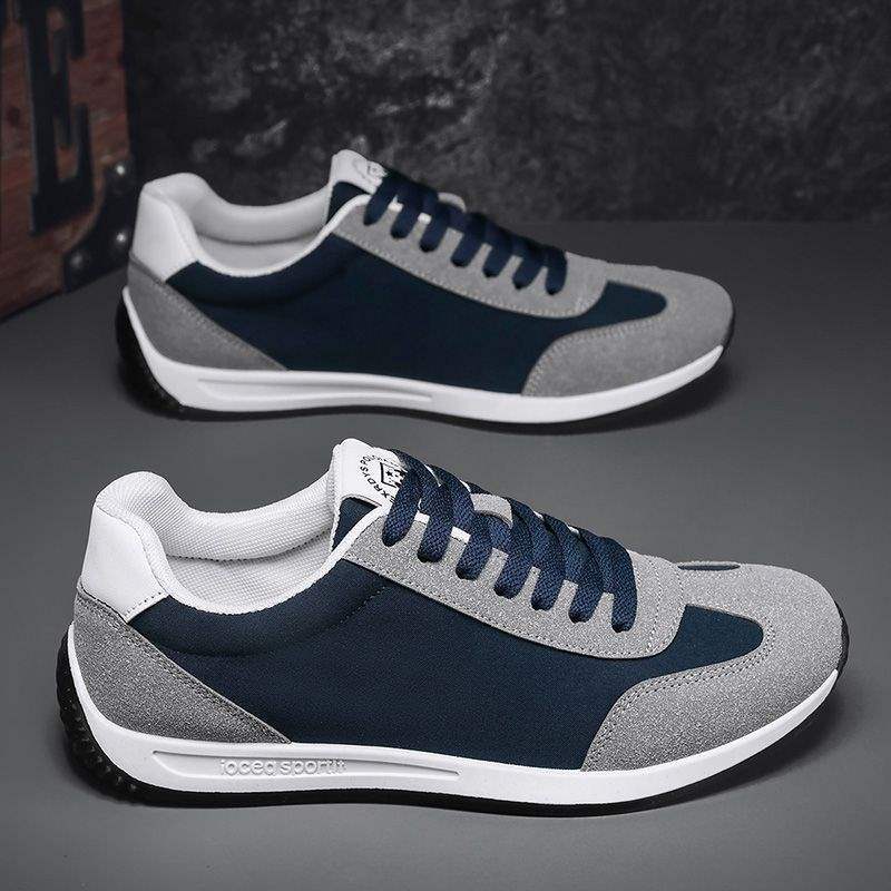 New Chinese Men's Shoes Forrest Gump Shoes 2025 New Breathable and Lightweight Sports Shoes Versatile Men's Soft-soled Sports and Leisure Shoes