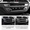 For BMW G30 G32 G38 Series 5 6 Made of Alcantara Center Console CD Panel Trim Frame Performance Sticker Car Interior Accessories