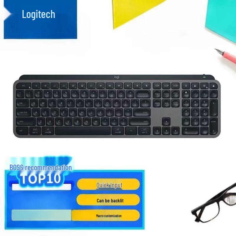 

Logitech MX Keys S Advanced Wireless Illuminated Keyboard