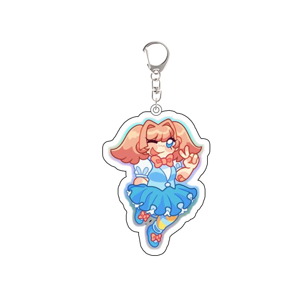 

For Game Stat Melanie Null Dreamer Acrylic Keychain Custom Cartoons Cute Backpack Pendant Accessories Valentine s Day Gift