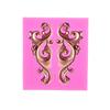 Fondantformen, Relief-Silikonform, europäische Retro-Relief-Spitze, Sugarcraft, Blütenpaste, Schokolade, Süßigkeiten, Tonformen, Backzubehör