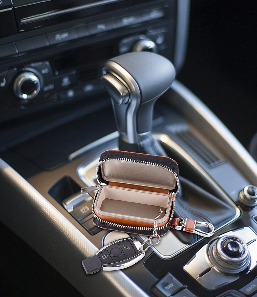 CigaMaTe Relay Attack Prevention Key Case, Smart Key, Radiovågsblockering, Stöldskyddsprodukter för bilar,