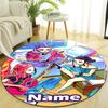 Personalized K-KPop Demon Hunters Round Chair Office Rug - Perfect for Mat, Office Chair & More - Ideal Gift for Birthdays and Holidays