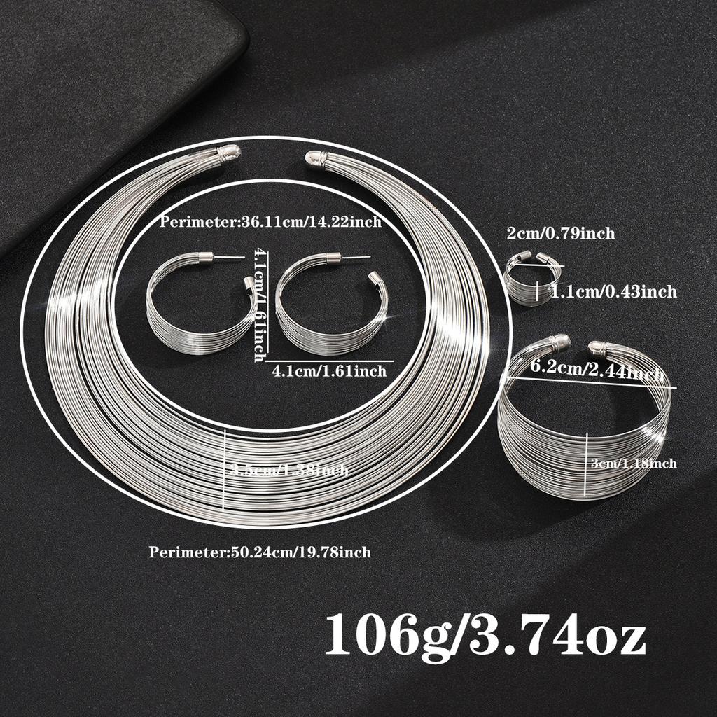 Perdėtas kilpos formos daugiasluoksnis apykaklės rinkinys