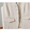 Business Weste Anzugjacke für Damen Blazer Mode Sommerjacken Koreanische Lockere Beiläufige Ärmellose Blazer Anzüge
