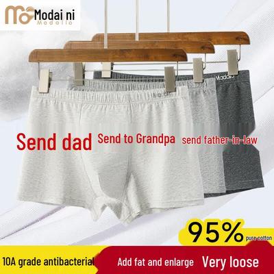 Men's Antibacterial Modal Cotton Boxer Briefs 3-Pack