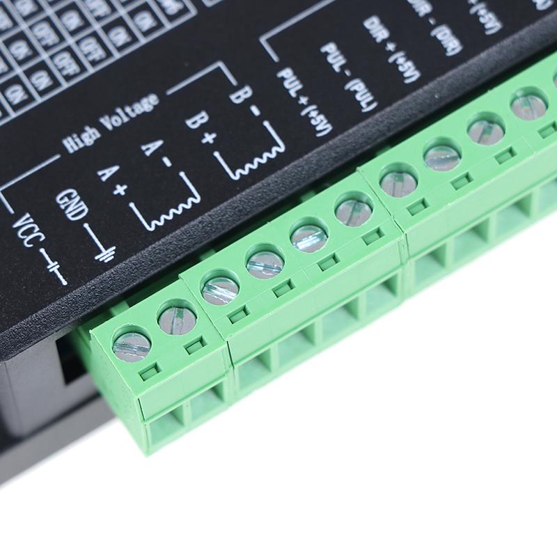 Driver de motor de passo Tb6600 4A 9~42V Ttl 32 Micro-Step Cnc 1 eixo