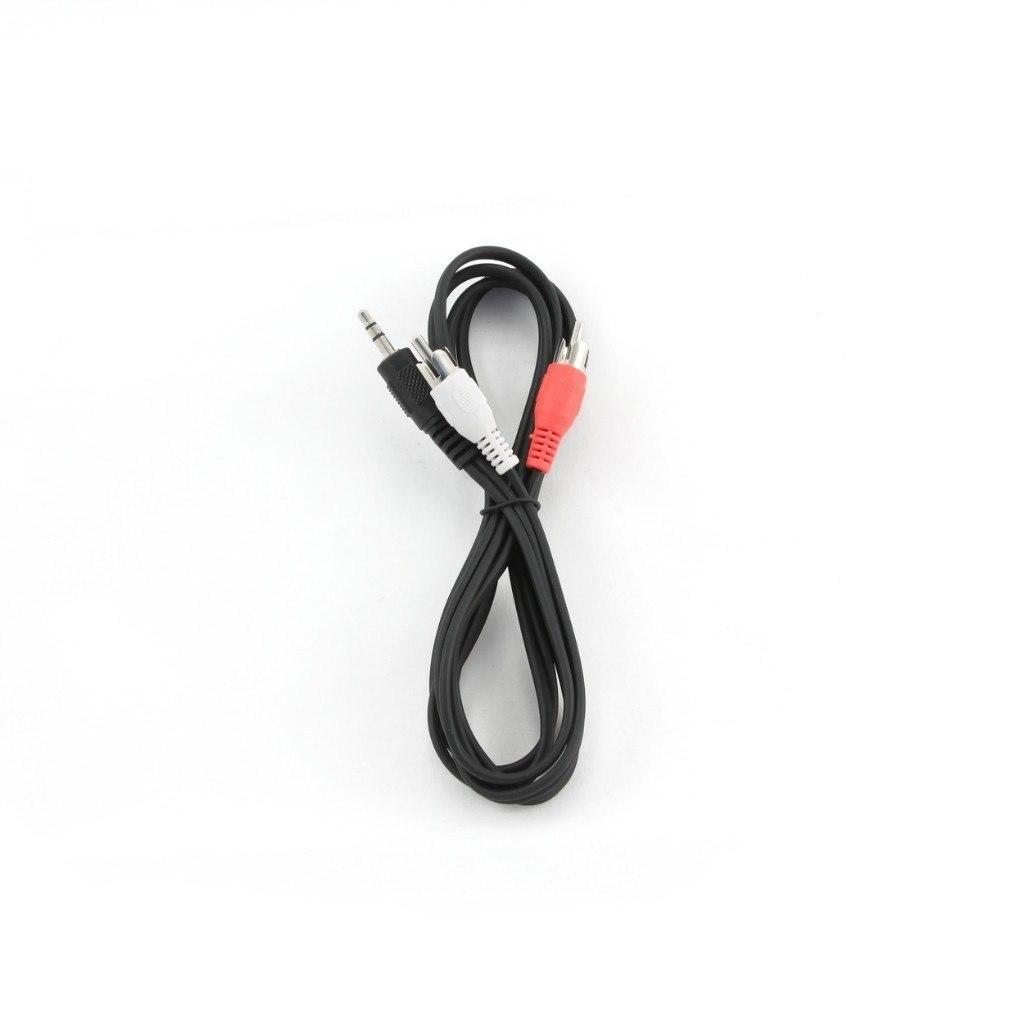 Cablexpert audio cable | Male | RCA x 2 | 3.5 mm stereo minijack | Length 2.5 m. Manufacturer's warranty: 24 months.
