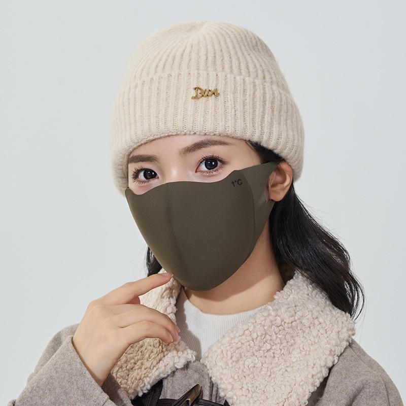 Unisex Autumn/Winter Warm Windproof Washable Slimming Face Mask for Cycling