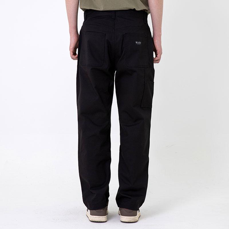 KULTE Cotton Utility Pants Black