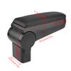 Car Center Console Armrest Storage Box for Golf 4 MK4 Bora 1999-2005