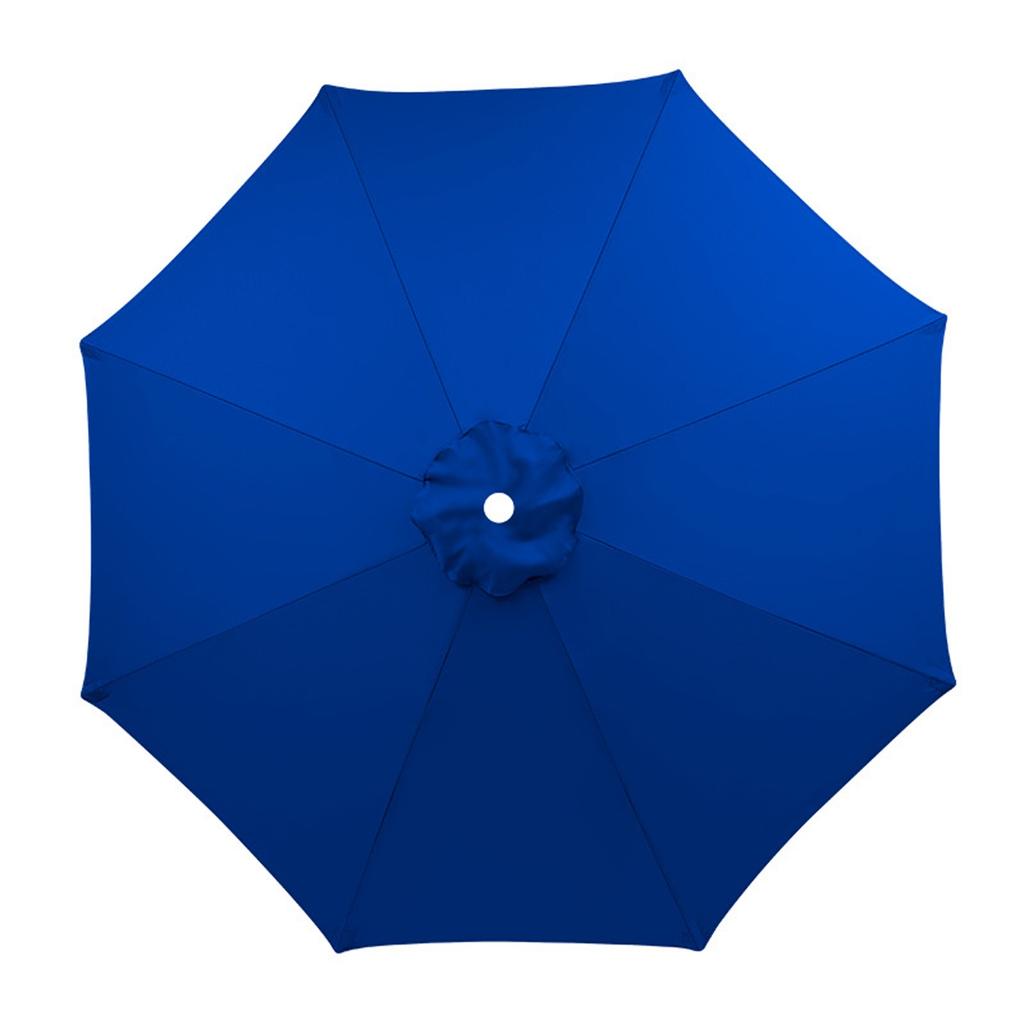 Large Outdoor Patio Umbrella with Durable Red Canopy, UV Protection, Wind Resistant, Easy Crank Lift, 8-Rib Frame for Garden, Deck, Poolside, Backyard